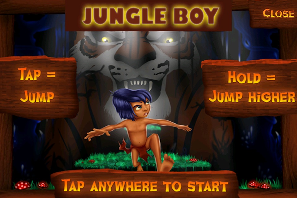 Jungle Boy - Adventure Run To Dark Forest screenshot 4