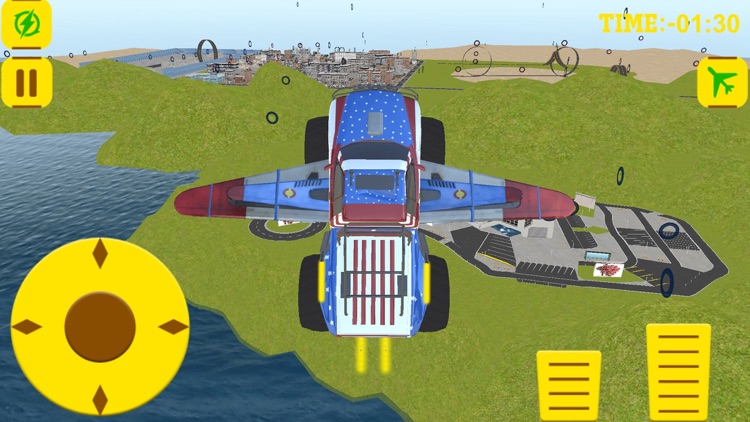 American Off Road Flying Monster Truck screenshot-3