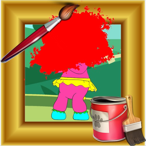 Paint For Kids Paint Doc Mcstuffins Version iOS App
