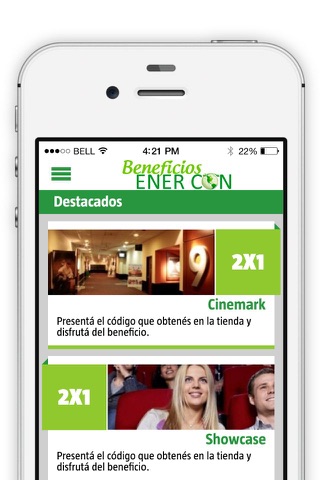 Beneficios Enercon screenshot 2