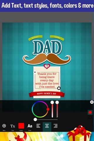 Father's Day Card Creator screenshot 2