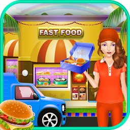 City Girl Burger Delivery & Maker - Fast Food Fever Cooking Games for Girls & Kids