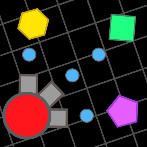 Dark Tank War - Color Geometry.ai Strike iOS App