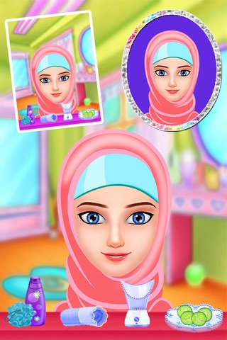 hijab style fashion makeover - Girly games screenshot 2