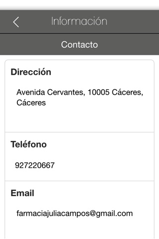 Farmacia Campos Acedo screenshot 3