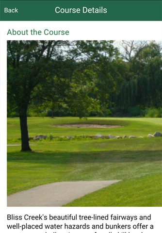 Bliss Creek Golf Course screenshot 2