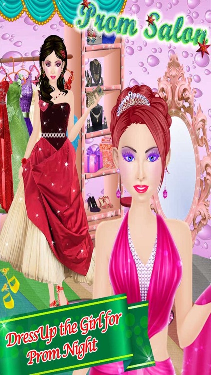 Prom Night Makeover Dressup Spa Salon