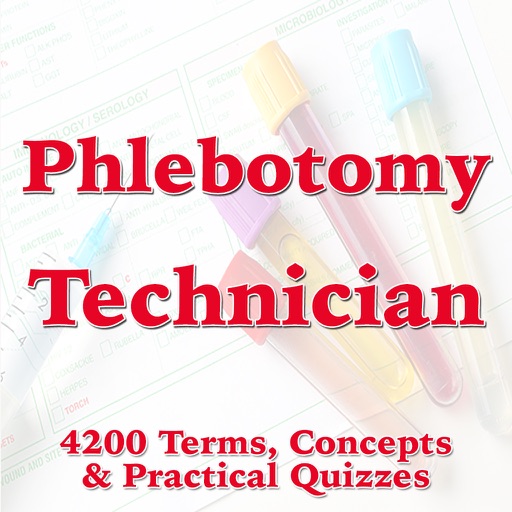 Phlebotomy Technician: 4200 Flashcards, Definitions & Quizzes icon