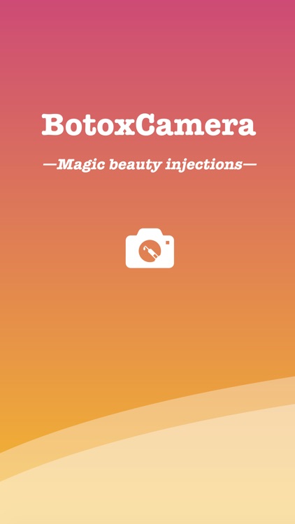 BotoxCamera - Magic beauty injections