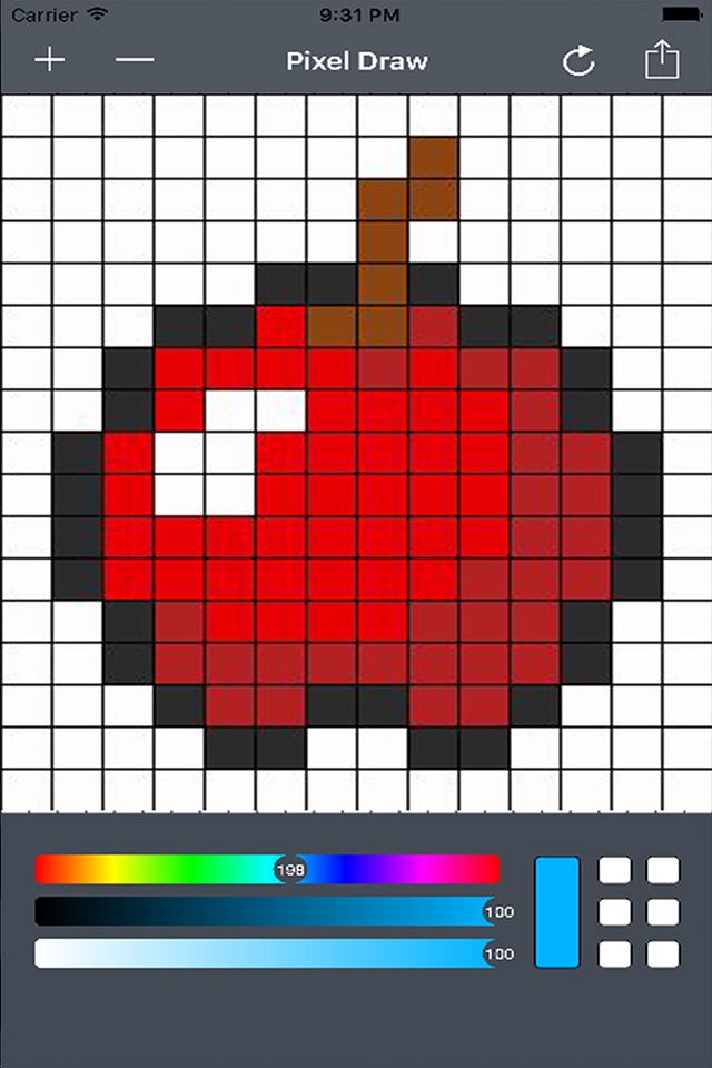 PixelPad - Draw in Grids to Make Pixel Art screenshot 2