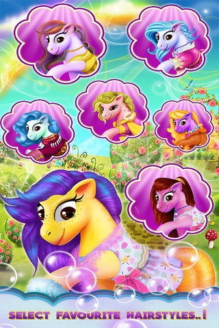 Little Princess Pony DressUp - Little Pets Friendship Equestrian Pony Pet Edition - Girls Game screenshot 2
