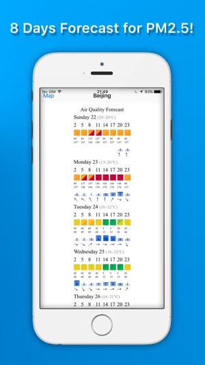 Air Quality Index – International PM-Pollution(圖3)-速報App