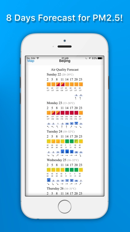 Air Quality Index – International PM-Pollution