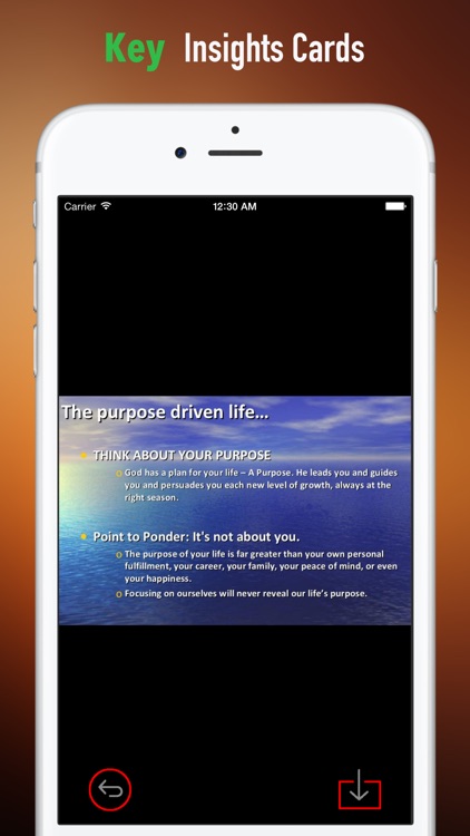 The Purpose Driven Life: Practical Guide Cards with Key Insights and Daily Inspiration screenshot-3