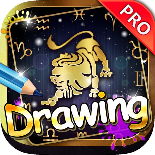 Drawing Desk Zodiac : Draw and Paint Signs Coloring Books Edition Pro