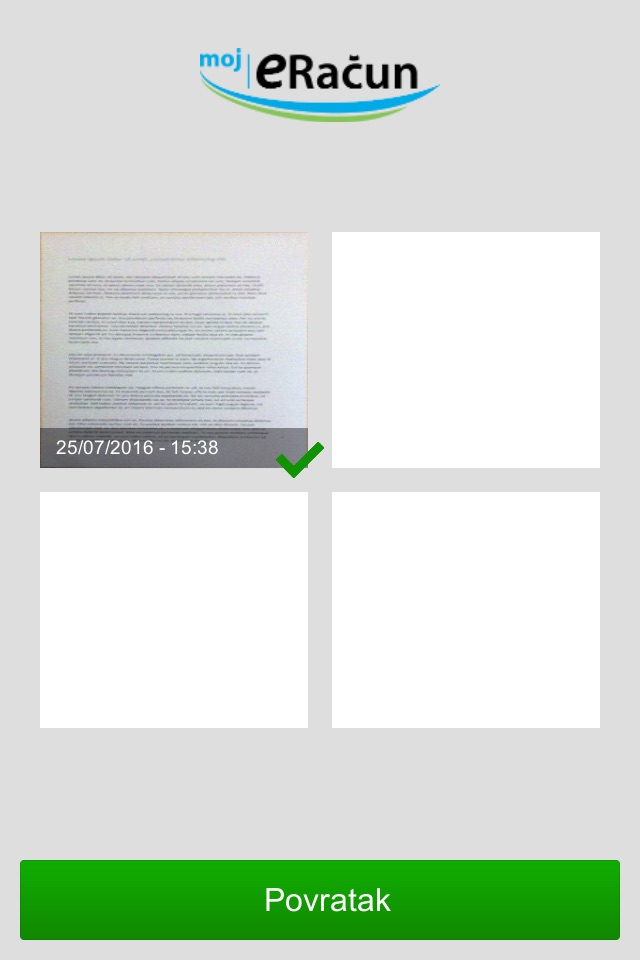 Moj-eRačun Scanner screenshot 3