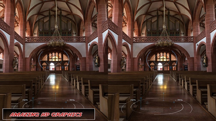 VR - 3D Church Interior Views screenshot-3