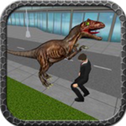 Dinosaur Simulator City Rampage Free icon