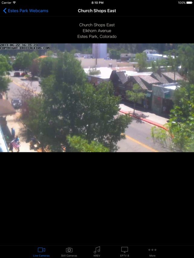 Estes Park Webcams for iPad(圖4)-速報App