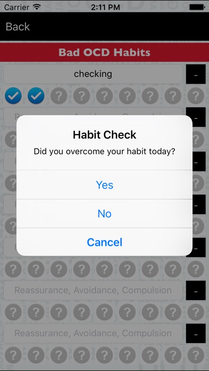 Harm OCD