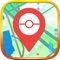 An assistant app for finding the location of any Pokemon that's been found by other players