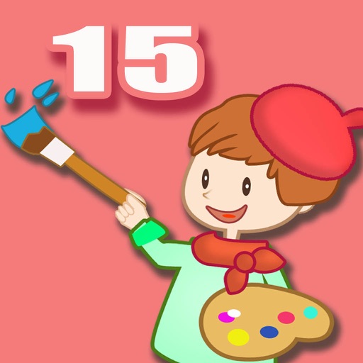 ABC Coloring Book 15 -  Making the Scence in birthday Colorful icon