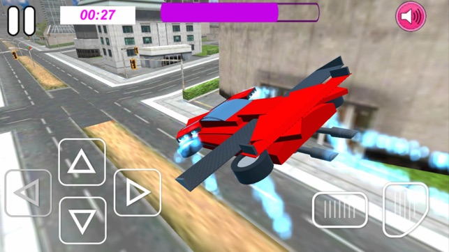 Flying Car Driving Simulator - Wings Flying N Driving 2016(圖2)-速報App