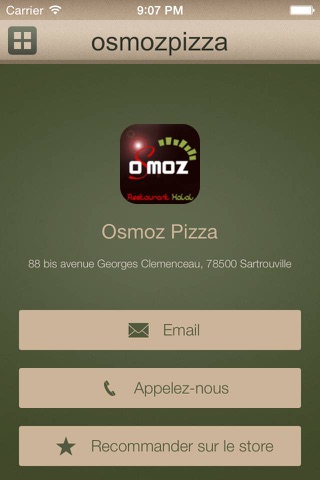 Osmoz Pizza screenshot 4