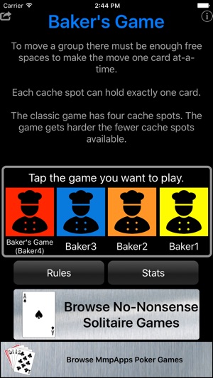 Baker's Game Solitaire(圖1)-速報App