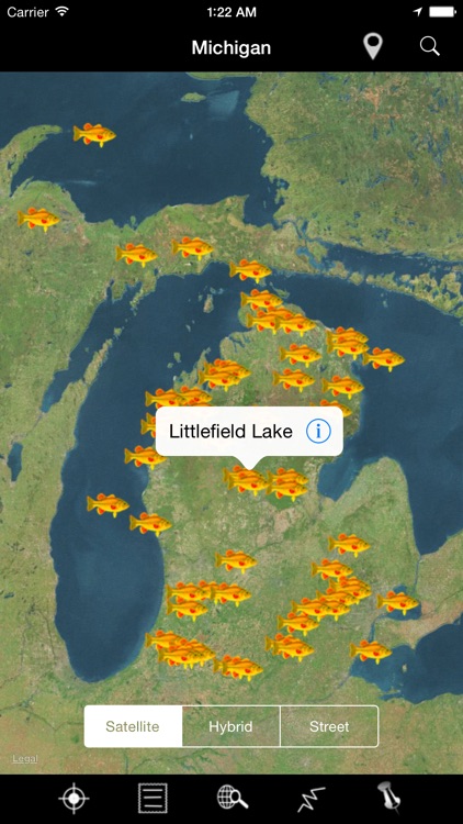 Michigan: Lakes and Fishes