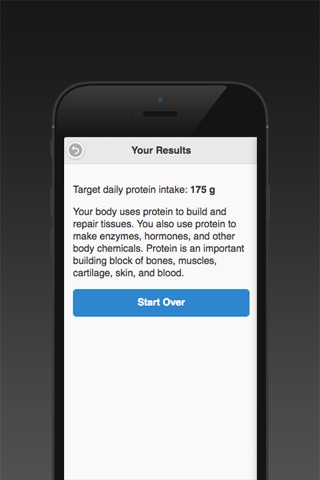 Protein Meter screenshot 2