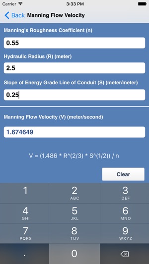 Waterworks Calculations : weirs,channels,pipes(圖3)-速報App