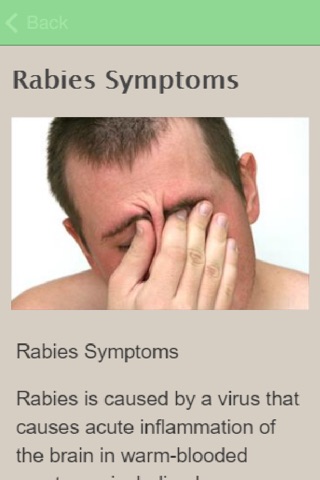 Symptoms Of Rabies screenshot 3