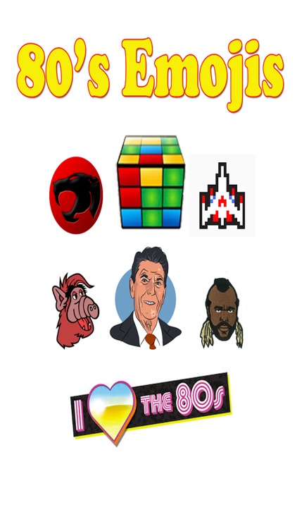 80's Emojis - Super Emoji Pack Collection