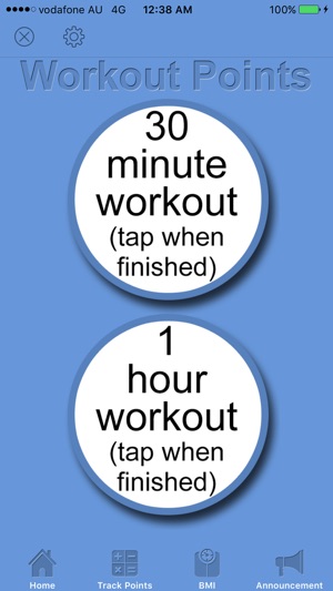 WorkoutPoints