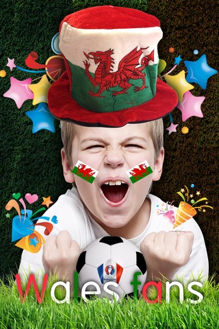 Flag Face Photo Sticker for Euro Cup 2016 - Picture Editor for Football Fans to Support Your National Team screenshot 4