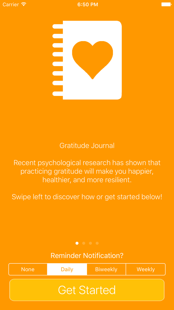 Simple Gratitude Journal