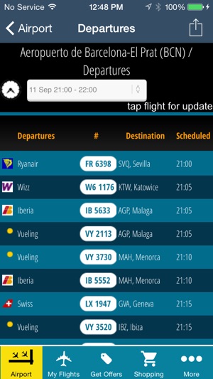 Barcelona Airport Pro (BCN) Flight Tracker(圖3)-速報App