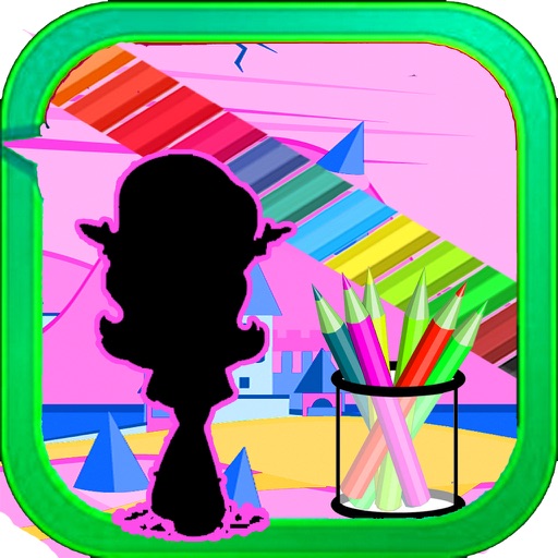 Painting Book Hd Cast Strawberry Shortcake Edition iOS App