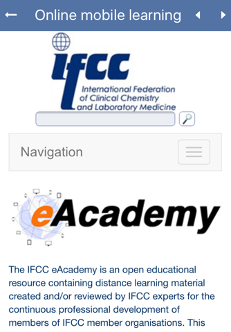 IFCC app screenshot 4