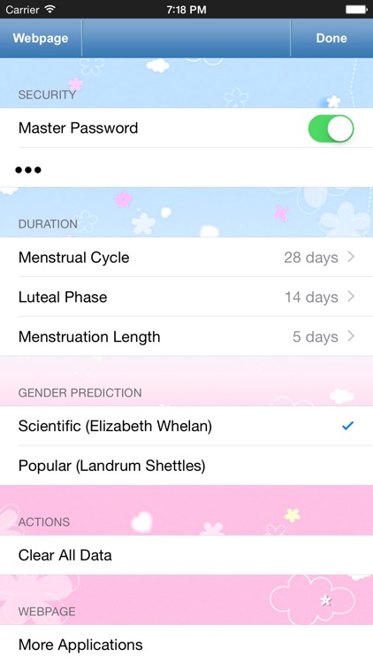 Menstrual Calendar for Teens screenshot-4