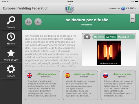 Welding Dictionary HD screenshot 3