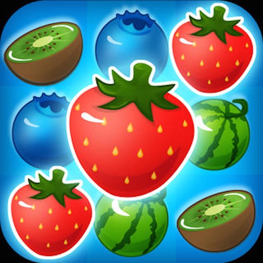 Fruit Charm Mania - 3 Match Juice Puzzle Game Icon