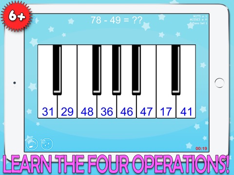 Math Music Piano HD screenshot 3