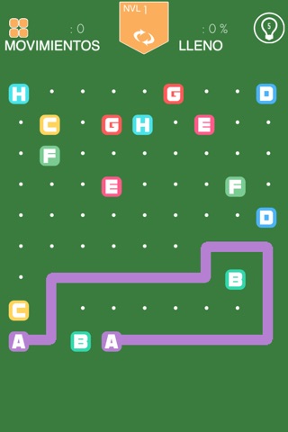 Match The Letters Pro - awesome dots joining strategy game screenshot 2