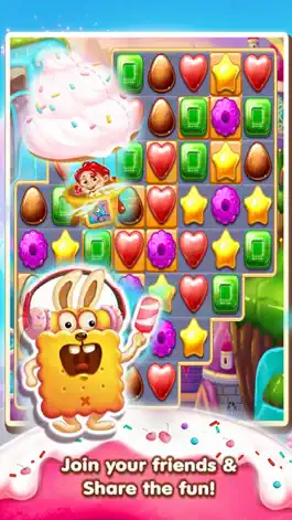 Game screenshot Candy Ice Land - Freeze Jam mod apk