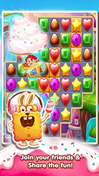 How to cancel & delete Candy Ice Land - Freeze Jam from iphone & ipad 1