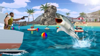 Shark Attack Revenge on Innocent Fisherman Boats Free Fishing Gamesのおすすめ画像2