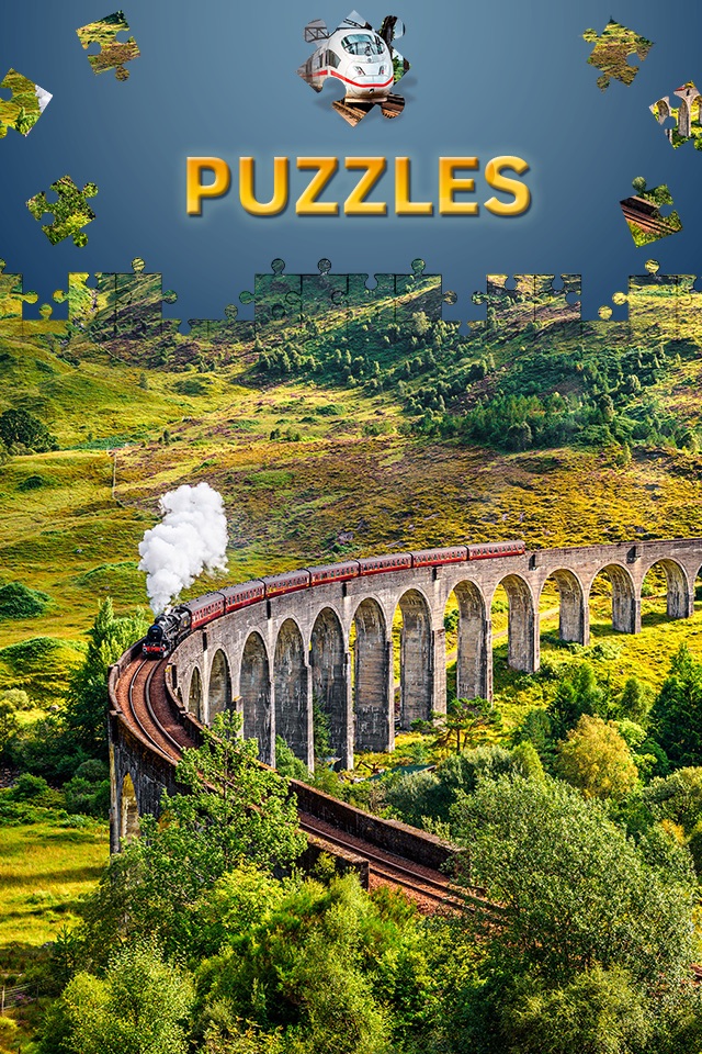 Train Jigsaw Puzzle Games Free screenshot 3