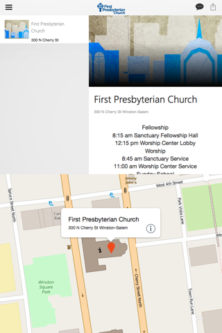 First Presbyterian Church W-S screenshot 3
